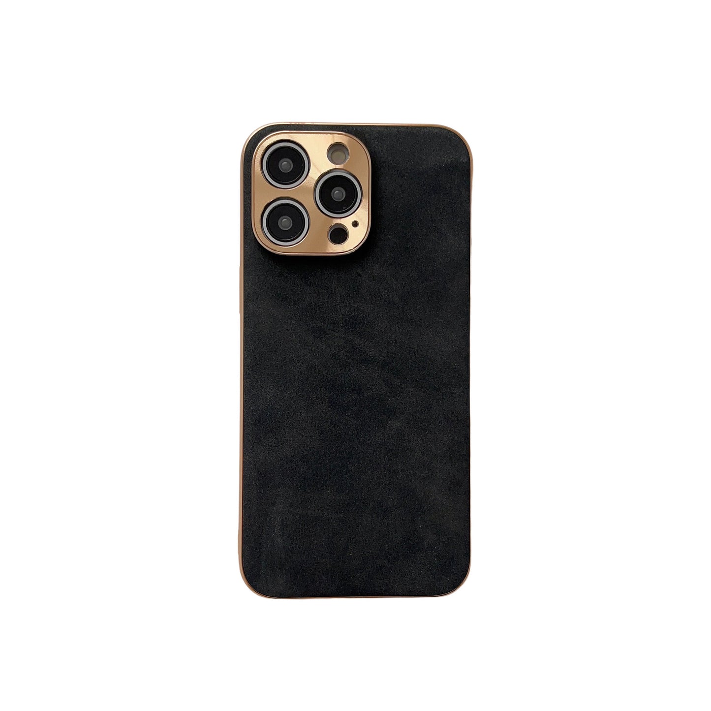 iPhone14pro mobile phone case Apple 13 electroplated sheepskin suitable for 12promax solid color skin protective cover