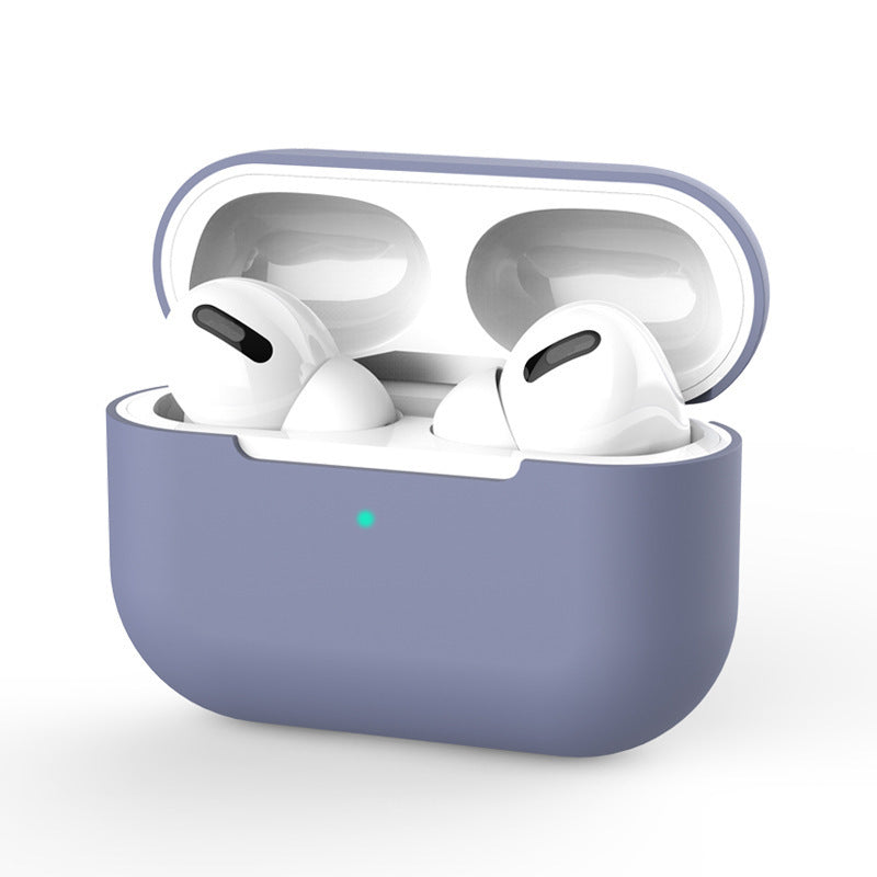 Spot Airpods3 protective sleeve for Apple airpods pro Bluetooth headset 3rd generation solid color silicone sleeve