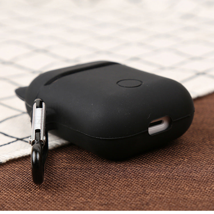 Japan and South Korea cute beard ins cat airpods pro3 protective cover Apple wireless 1/2 headphone cover silicone application
