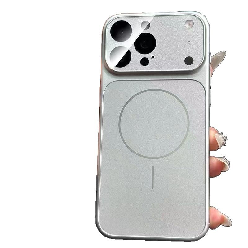 Instantly transforms into a 17-inch large-window case for iPhone 16 Pro Max, Apple 17 matte finish, shockproof, with lens protector.