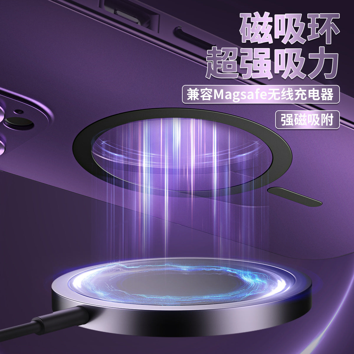 Single-sided snap buckle king for iPhone 15 mobile phone case aluminum alloy frame 14 lens glass protective cover 13Pro