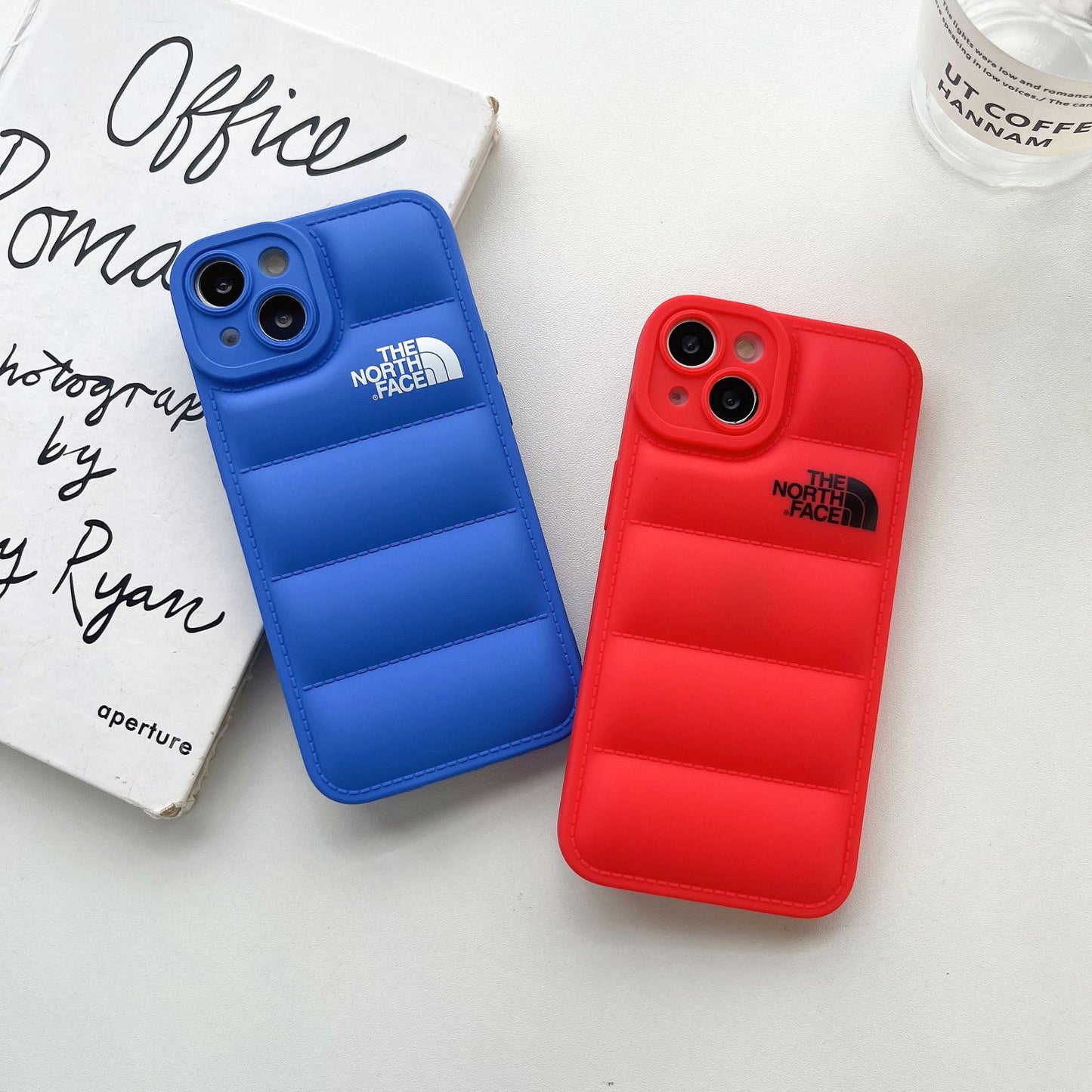 Suitable for Apple 13promax mobile phone case iPhone14plus down jacket XS anti-fall 12 protective cover 11 air cushion