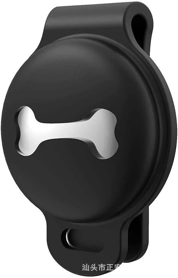 Airtag available silicone protective cover dog bone anti-lost locator tracker pet tracker