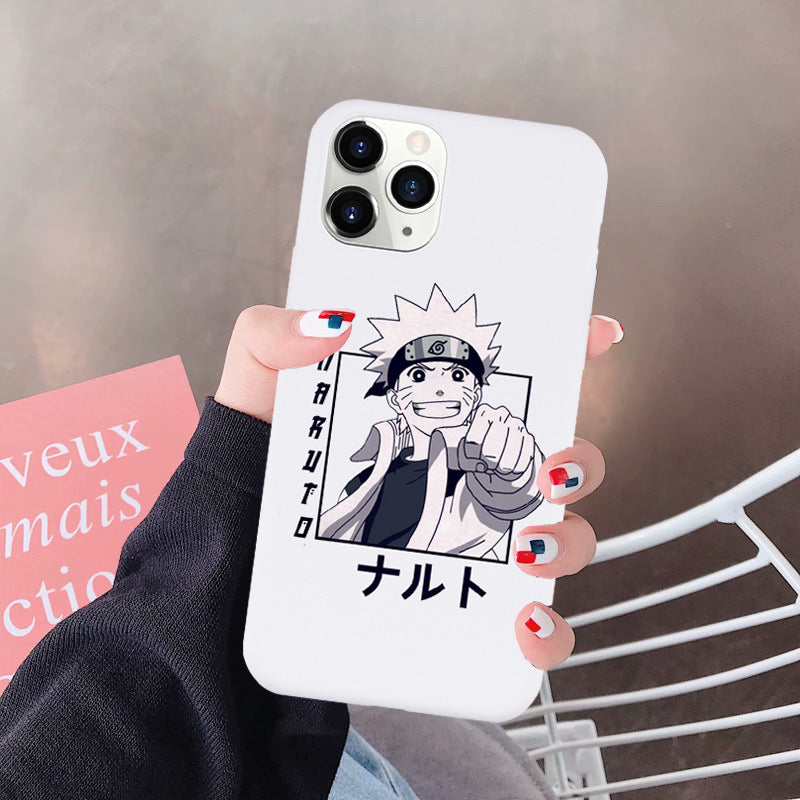 Color shell Xiangyun mobile phone case suitable for iPhone11promax mobile phone case soft Samsung millet frosted protective cover 12