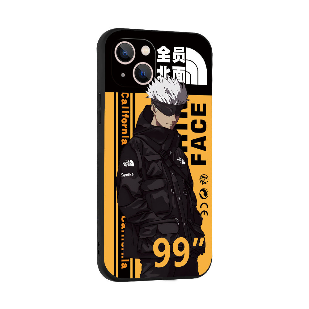 Suitable for Apple 14TPU mobile phone case iPhone13ProMax anti-fall 12/7/8 Plus cartoon trendy brand soft case